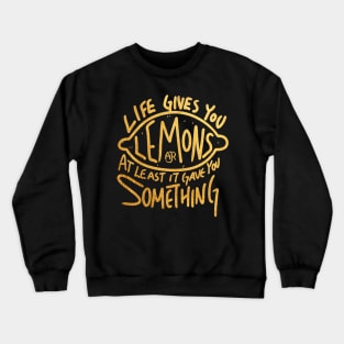 AJR LEMONS GOLD Crewneck Sweatshirt